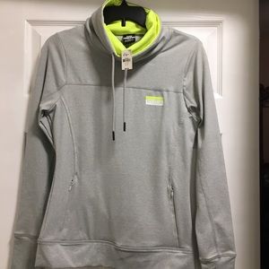 Pink cowl neck shirt NWT